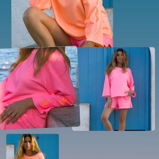 Sudadera bordada